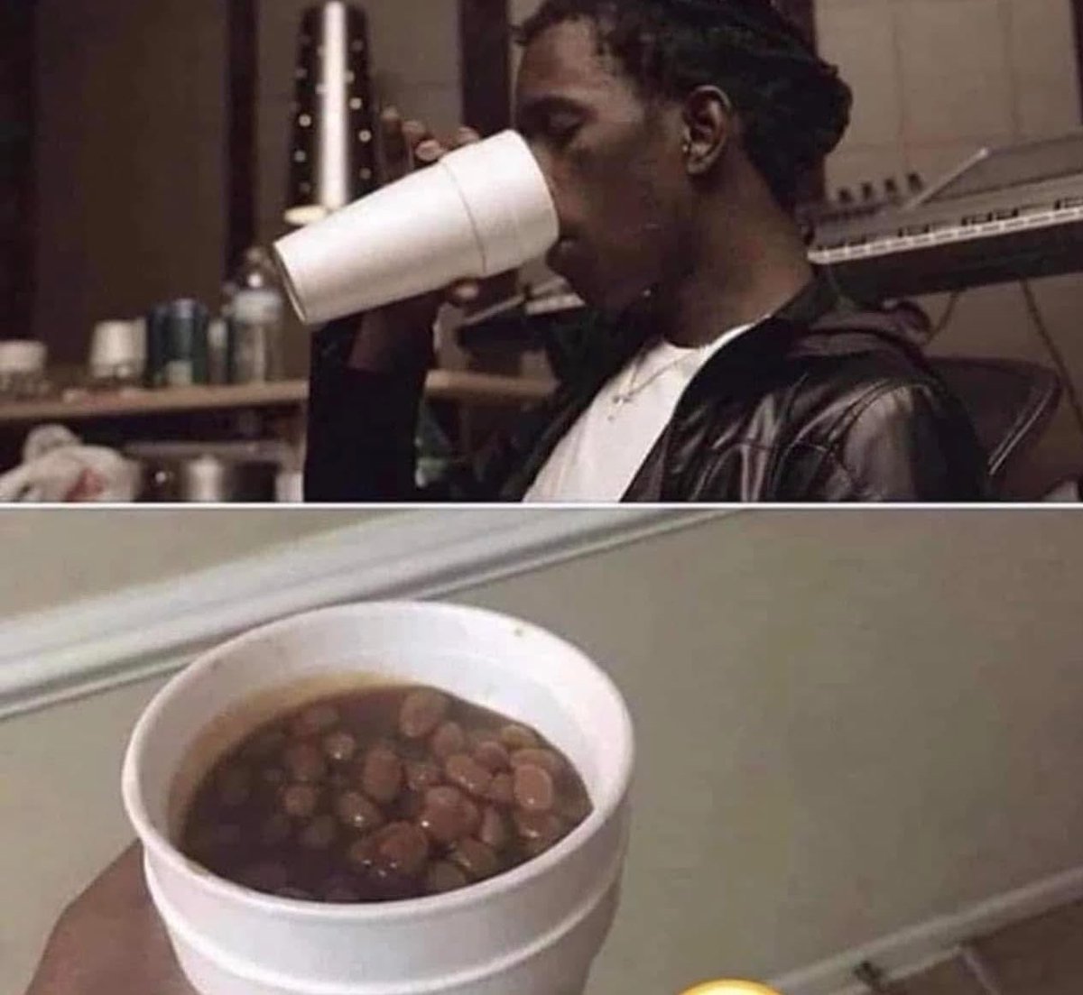 Moshe_Meso's tweet photo. Me at parties this winter while yall drink alcohol 😌 https://t.co/hie60GPEEM