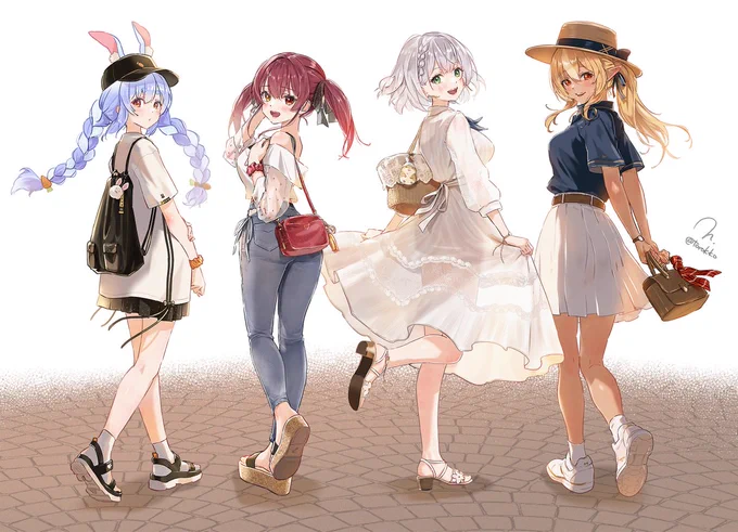 3期生 #マリンのお宝 #ぺこらーと #ノエラート #しらぬえ
