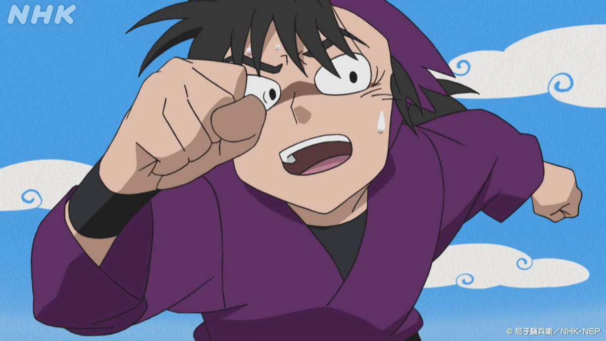 nhk_animeworld's tweet photo. 23(火)の ＃忍たま は
「籠城の記憶の段」

食満先輩の様子を、こっそりうかがう浜先輩。
だけど、食満先輩に声をかけられると逃げ出してしまった!!

浜先輩にさけられているのでは…
食満先輩は、何か嫌われるようなことをしたのかと考え…

🔽NHK ONE配信はこちら
https://t.co/45IrAb6Frj https://t.co/1foUFxWvIn