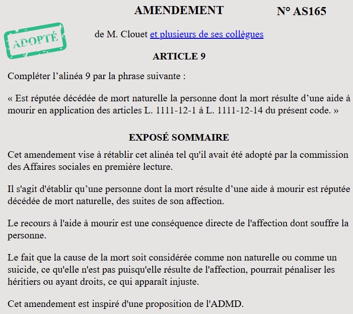 ViaMaineetLoire's tweet photo. @LPanifous @le_Parisien Un débat de cette nature ne mérite pas que les arguments des opposants au texte soient déclarées caricatures ! 
#Euthanasie #Eugenisme #Handicap https://t.co/eYkjAAUOvP
