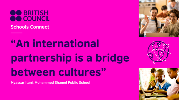 Schools_British's tweet photo. Why start an international school partnership? 

🤝 Boosts understanding across cultures
🗣️ Enhances language learning
🎓 Engages pupils in exciting ways
📚 Reinforces existing projects
📈 Improves learner outcomes

Find out more: https://t.co/0nO0vMTZQJ https://t.co/3Xir97W2kI