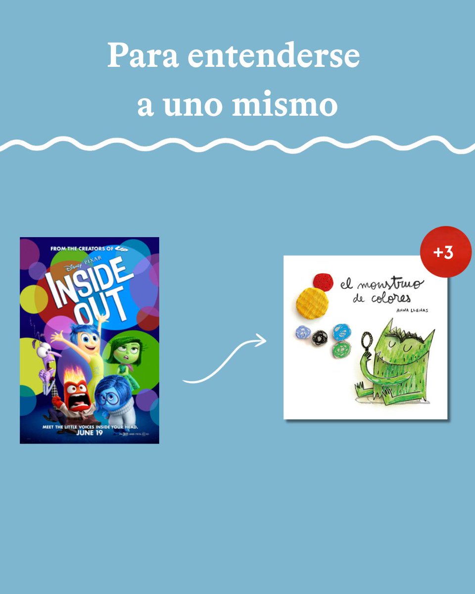EdFlamboyant's tweet photo. Si habéis visto estas películas, os recomendamos libros que os encantarán:

¡Desde el Monstruo de Colores, una serie que ayuda a los pequeños lectores a identificar sus emociones, hasta "Universo Espanto", un libro-juego donde tú eres el  protagonista! 

#flamboyant https://t.co/H7q4myvvTY