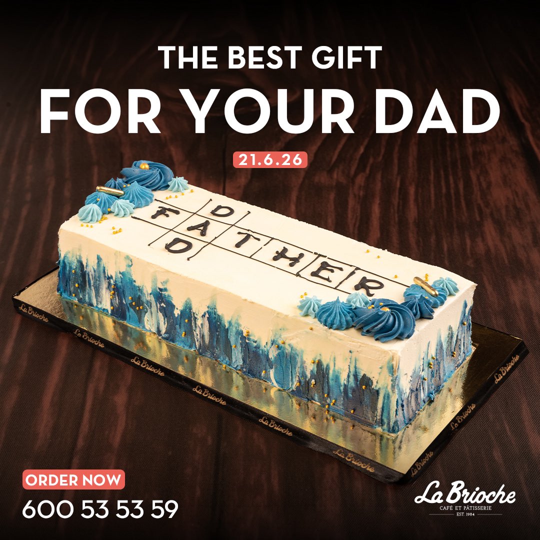 labriocheuae's tweet photo. ✅ Celebrate Dad with something sweet 💙🎂
Order your Father’s Day Cake today!
📞 Call 600 53 53 59
احتفلوا بالأب بأحلى كيك 💙🎂
اطلبوا كيك يوم الأب اليوم!
للطلب: ٥٩ ٥٣ ٥٣ ٦٠٠ 📞
#labriocheuae #fathersday #fathersdaycake #cake #ordercake #يوم_الأب https://t.co/qewp8ejUGU