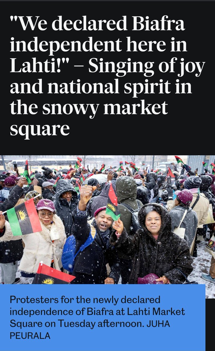 OCCPriceless's tweet photo. These images speak louder than words. November 29, 2024, is a date etched in history for eternity. The will of the people is sovereign and must be respected. Their voice cannot be ignored.

We are Biafrans; united, resilient, and determined. God bless the United States of Biafra.

Related articles:

Keep an Eye on the Biafran Self-Referendum
https://t.co/xbywH7wka1

Biafra Declares Independence: A Renewed Quest for Freedom
https://t.co/LcpsYVCdgl

Independence: USB writes Tinubu on Biafra recognition
https://t.co/lGuFTtlAbd
