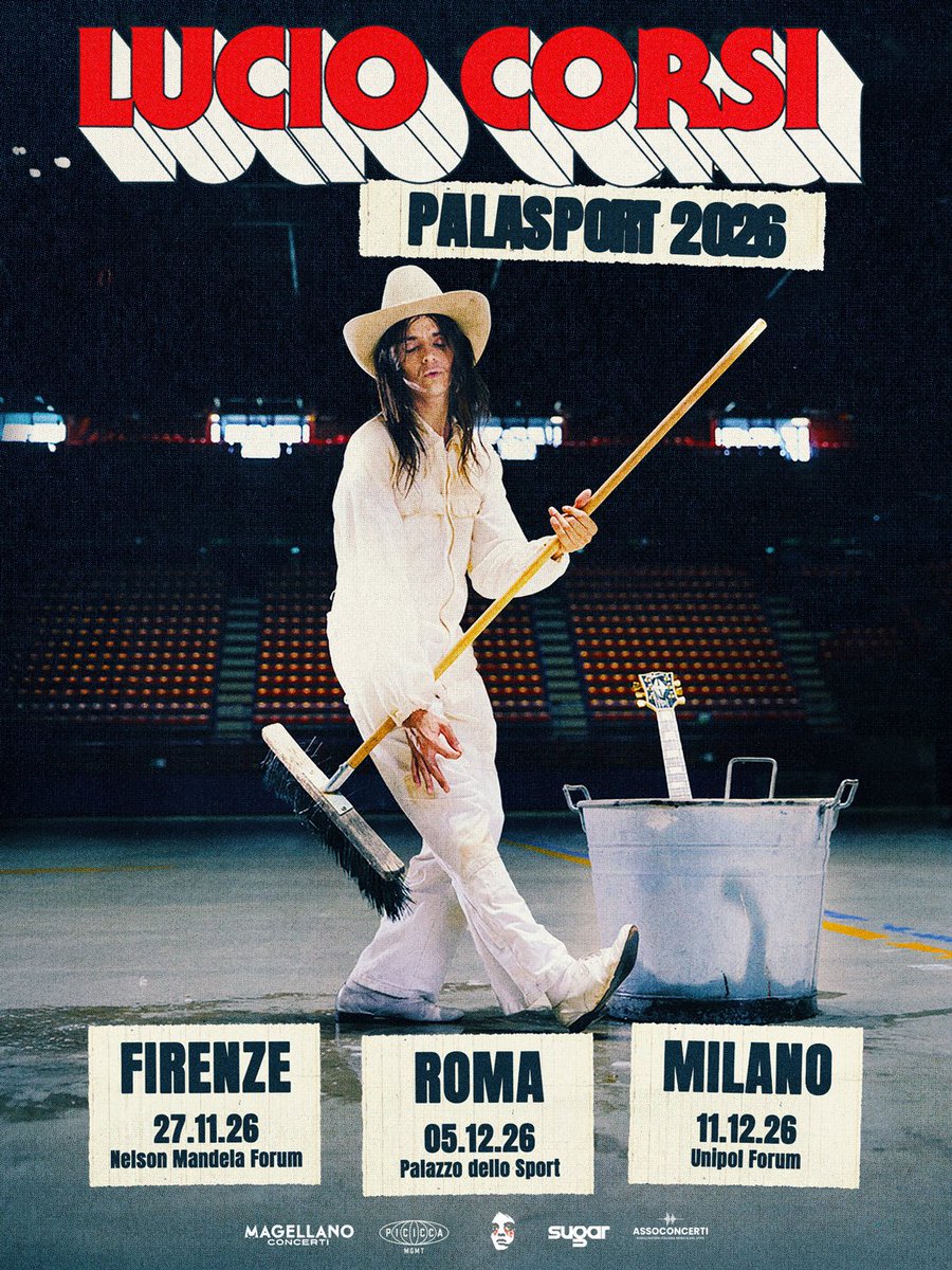 luciocorsi's tweet photo. A fine anno torno sul palco. Con me ci sarà tutta la banda al completo più sezione di fiati, percussioni, cori e Francis Delacroix. 
Saranno tre date: Firenze, Roma e Milano.

Trovate qui i biglietti: https://t.co/7w4xzbKVdd https://t.co/cqyxJwC78G