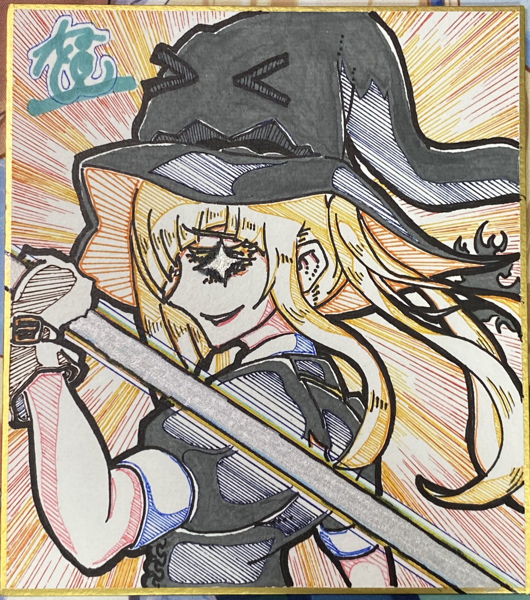 newo_pen's tweet photo. アナログお絵描き https://t.co/6Q5wfqWYr1