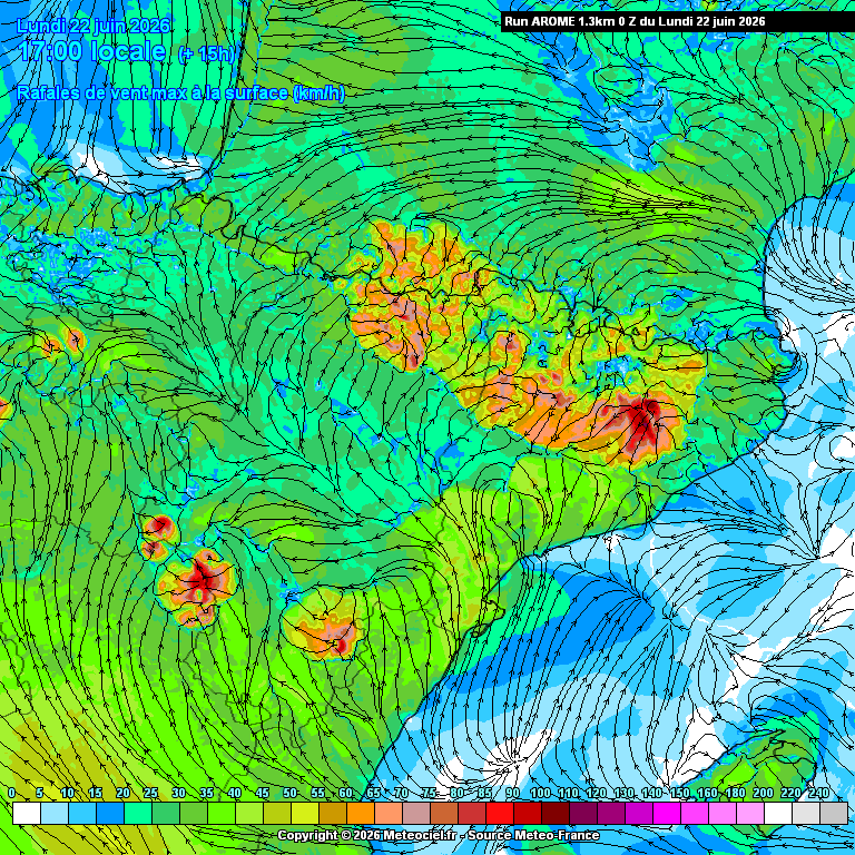 alexmegapc's tweet photo. Atenció!! Aquestes ratxes de vent per aquesta tarda, amb la possibilitat de tempestes seques disparen la possibilitat de perill d'incendi. #meteo https://t.co/MHpbhTusJl