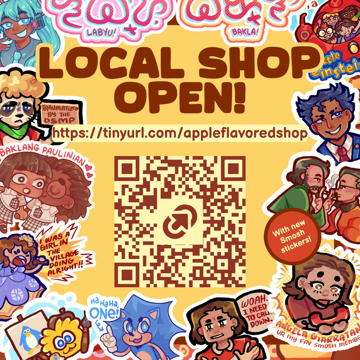 apple_kitkats's tweet photo. 🍎 LOCAL SHOP OPEN !!
🔗 https://t.co/w1xoKzdRJY

many thanks 2 all those who supported me last komiket pride!! i wouldnt have done this wo yall. 

all orders will be delivered via courier. its my first time so pls be nice!! 🙇‍♂️🙇‍♂️ https://t.co/q0azClv6Cp