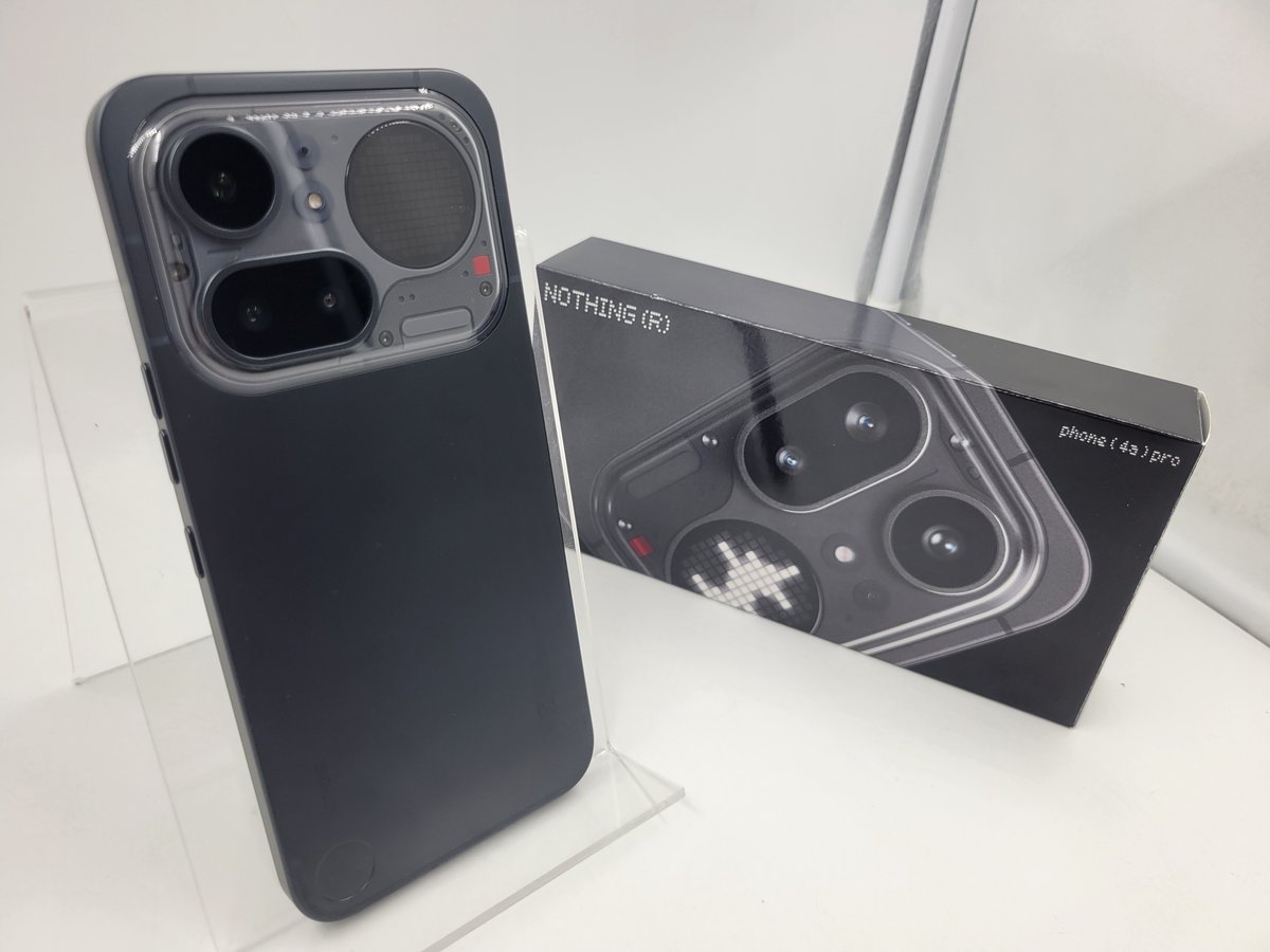ひーたたたたん様確認用♡ Nothing (4a) Pro 入荷しました！ 背面のGlyphマトリクスや便利に