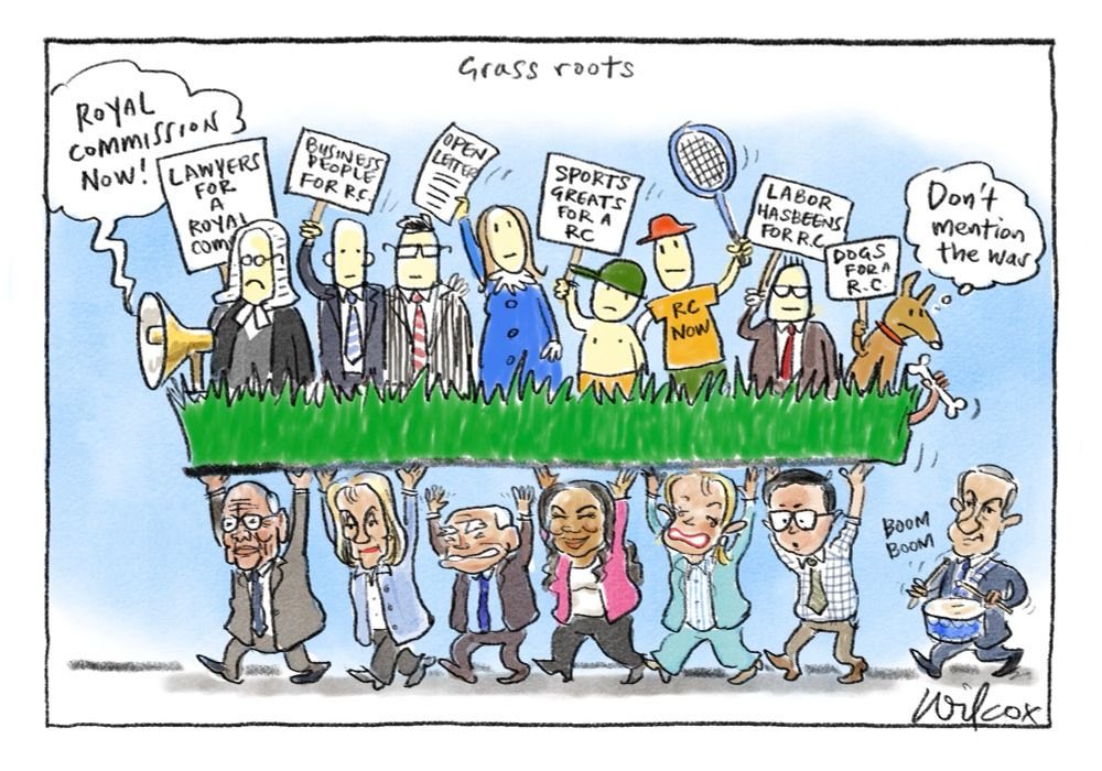 Andrew_JCC's tweet photo. @AlboMP @Keir_Starmer “politics can also be a harsh business”

It appears so 🤔
#InTheseUncertainTimes #DeeplyConcerned #CathyWilcox #auspol https://t.co/IvFWP8kKkw