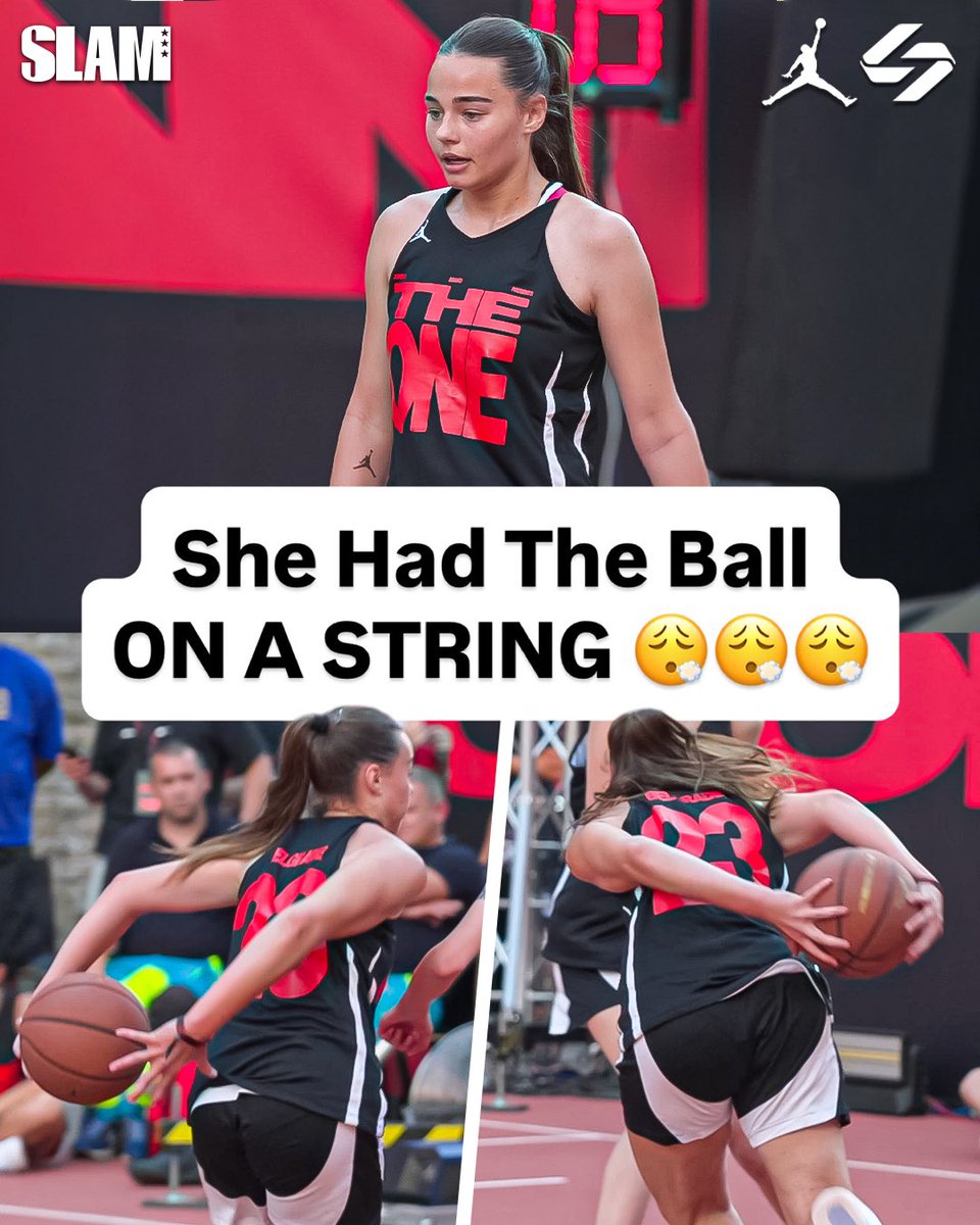 SLAMonline's tweet photo. Mia Maričić was getting bucket after bucket during Belgrade’s The One Qualifier 🪣 https://t.co/ksLHqYkZ0c