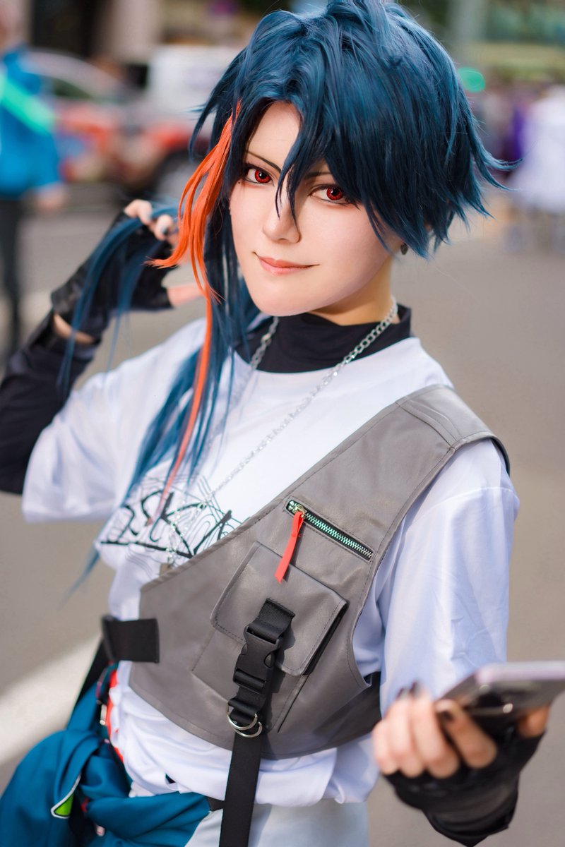 sijimi_syo's tweet photo. Cosplay*🌈🕒/🔑🐍
#サツコス 

📸@gazirock https://t.co/FpwpK3Raxa