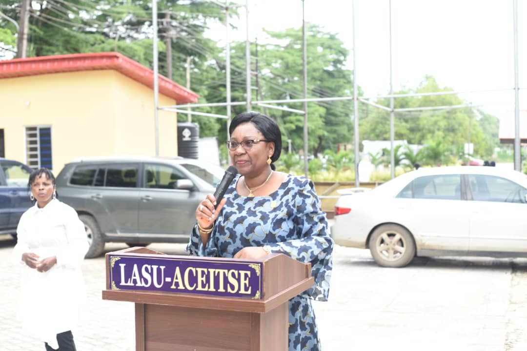 LASUOfficial's tweet photo. LASU OPENS STATE-OF-THE-ART ACEITSE TIER-THREE DATA CENTRE TO ADVANCE DIGITAL TRANSFORMATION

The Lagos State University, on Thursday, 18th June 2026, officially opened the LASU-ACEITSE Tier-Three Data Centre, a landmark project aimed at strengthening the University's digital infrastructure and advancing its digital transformation agenda.

In his welcome address, the Director of the Africa Centre of Excellence for Innovative and Transformative STEM Education (LASU-ACEITSE), Professor Rasheed Sanni, emphasised the importance of the facility in enhancing the University's capacity for data management, research, digital learning, and information security.

The Vice-Chancellor, Distinguished Professor Ibiyemi Ibilola Olatunji-Bello, mni, NPOM, described the project as a significant milestone in Lagos State University's pursuit of excellence and innovation.

Distinguished Professor Olatunji-Bello commended all stakeholders involved in the delivery of the project and reaffirmed the University's commitment to leveraging technology to improve teaching, learning, research, and administrative efficiency.

The Vice-Chancellor thereafter performed the ceremonial cutting of the tape and officially declared the facility open, after which members of the University Management inspected the Data Centre.

Also speaking at the event, the Deputy Vice-Chancellor (Administration) and Director of the Directorate of Information and Communication Technology (DICT), Professor Oluwatoyin Enikuomehin, noted that the facility would enhance the University's information technology infrastructure, strengthen data security, and support the delivery of technology-driven services across the institution.

The event concluded with a vote of thanks by the Senior Deputy Registrar, Africa Centre of Excellence for Innovative and Transformative STEM Education, Mr Michael Tadopede, who expressed appreciation to the University Management, project partners, stakeholders, and guests for their contributions to the successful completion and opening of the facility.

[Read the full story](https://t.co/0vkH74qY77)

We are LASU, We are Great!