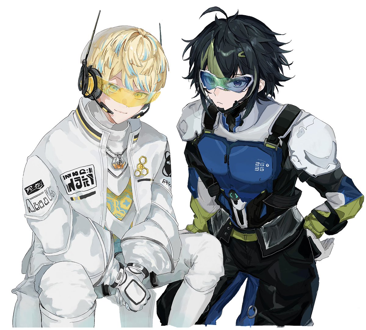 kamonohasii_'s tweet photo. ざぶぅん絵チャ合作ありがとう〜🌊 https://t.co/ij0otZq3m9