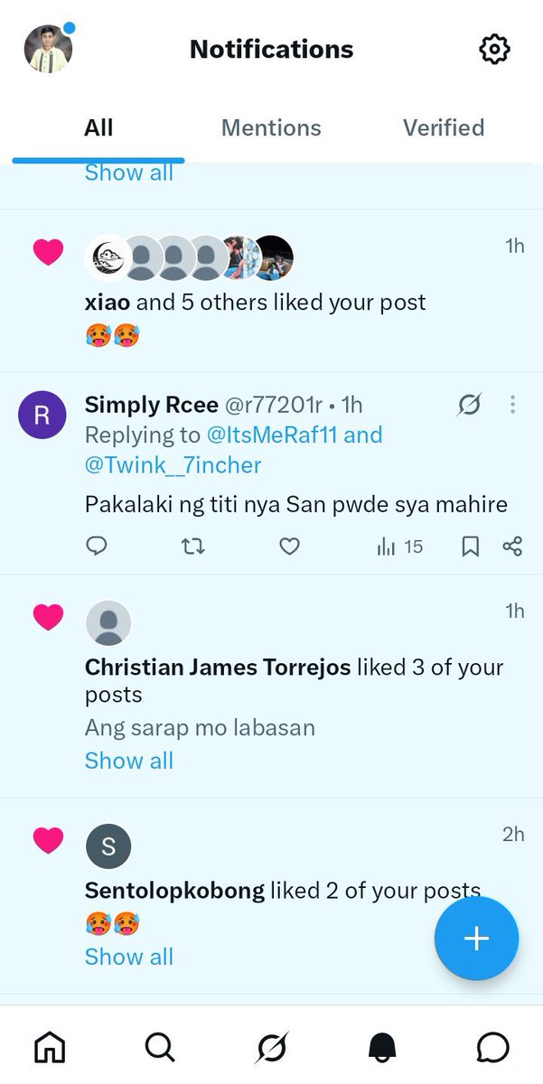 ItsMeRaf11's tweet photo. Grabe din pala mag retweet si idol kalix sumabog yung notification ko HAHAHAHA https://t.co/1HOq5Dgpn6