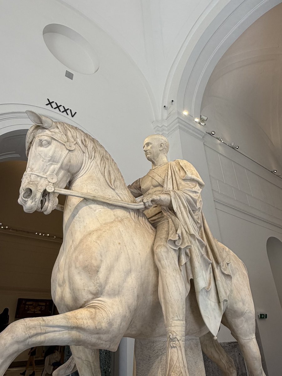 historiasderoma's tweet photo. Hoy es nuestro último día en #Nápoles, y nos hemos venido a visitar las espectaculares colecciones del Museo Arqueológico.

#Viajes2026 | #AntiguaRoma https://t.co/jRmc7GJaLY