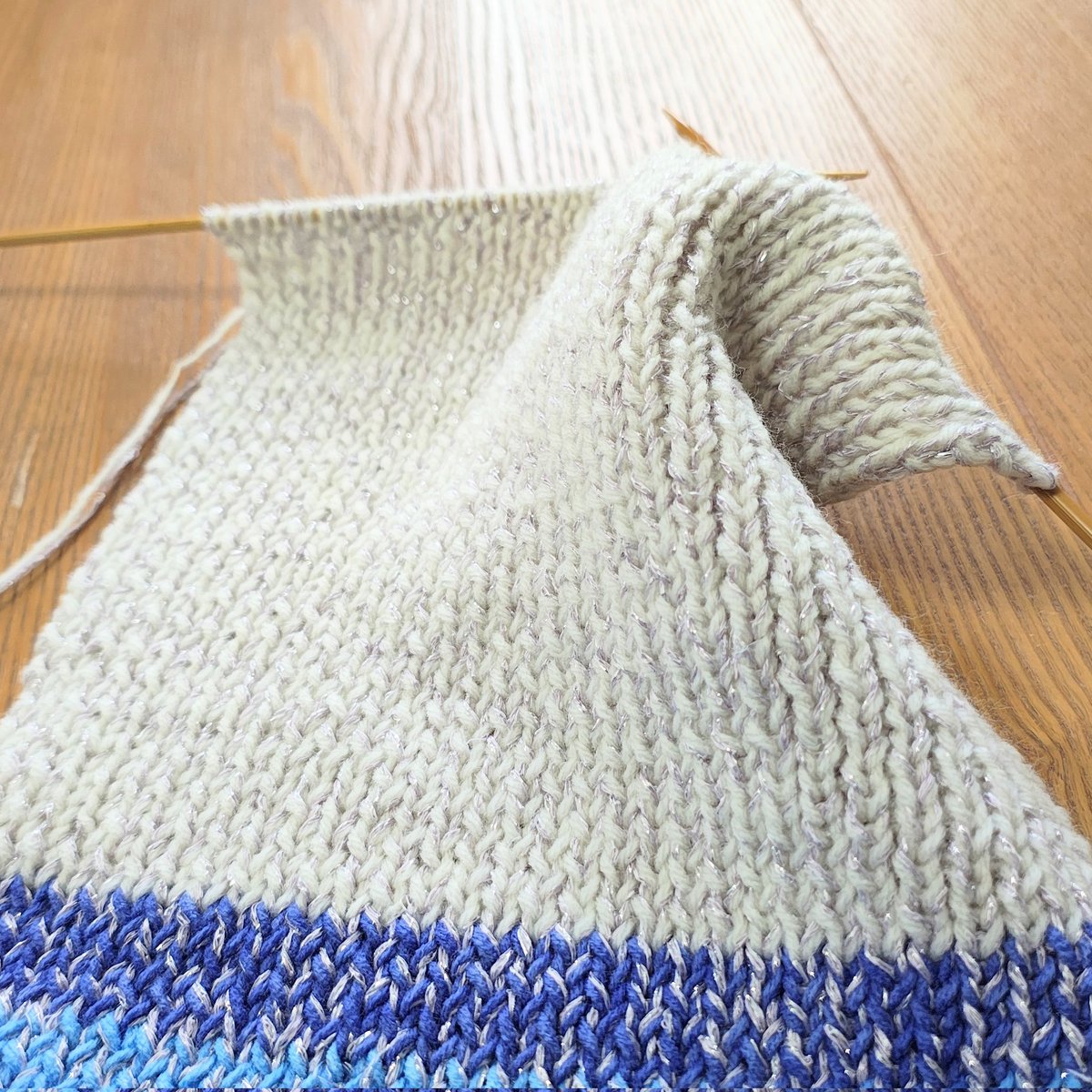 kuronekowool's tweet photo. うーん、順調🧶 https://t.co/896vMjsDdF