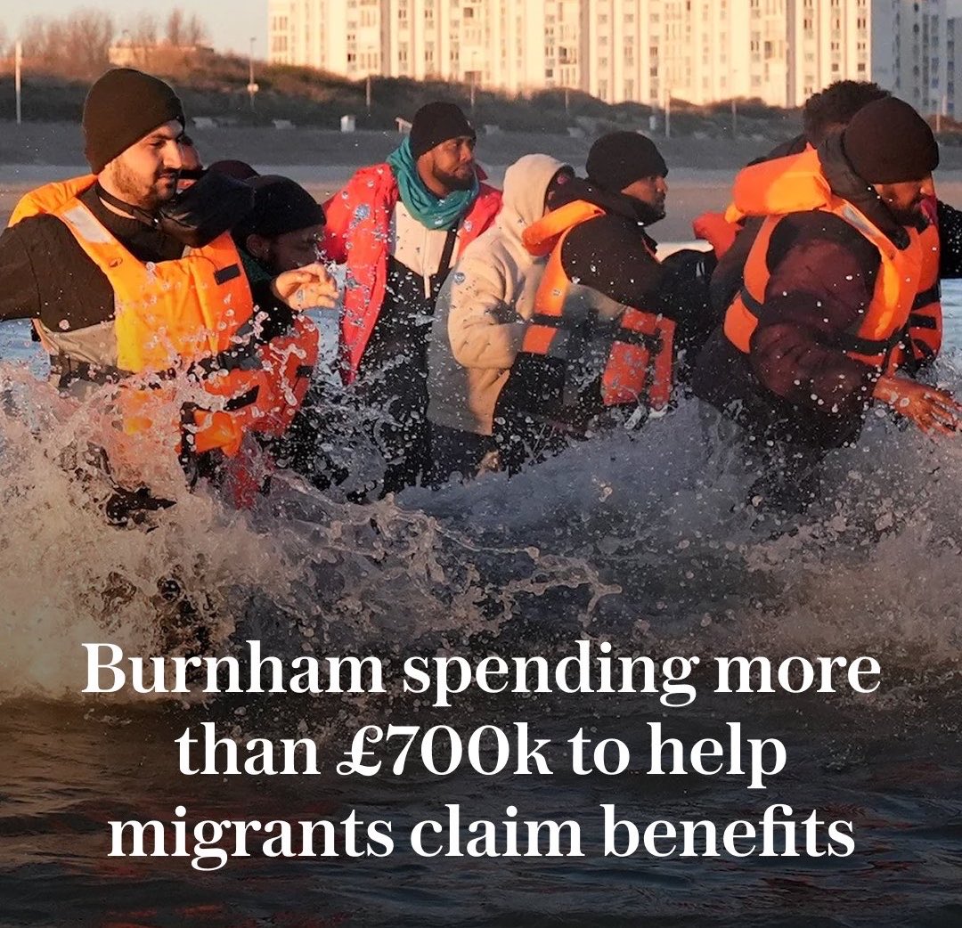mansfieldrv6's tweet photo. Burnham had failed Great Britain
in his opening statement 
minutes after Starmer’s 
resignation speech. 

Just read Andy’s statement. 

…then read it again. 

It’s missing the same fkn thing
that was always missing in
Starmer’s speeches. 

Immigration. 

He’s told us what we need…
An orderly transition…
(Not a General Election 🤦‍♂️)

Hinted at a new wave of
Red socialism which will
sweep the country…

But immigration?

The thing you are about…

Nothing. 

Why do you think that is?