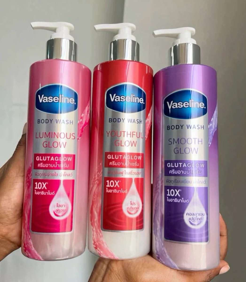 noradiskin's tweet photo. Vaseline brightening body wash or Dove active body wash line. Which one works best for your skin concerns? https://t.co/l1CbUjjtAf