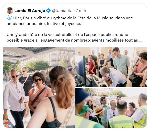 JCQDSE's tweet photo. Le décalage entre ce monde idéal et la réalité vécue par les Parisiens est abyssal. https://t.co/k1w019IKjb