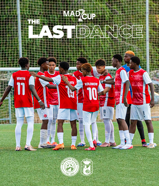 african_StarsFC's tweet photo. β MATCHDAY β
Our Youth Academy faces RSD AlcalΓ‘ in their final MADCup group-stage fixture tonight.
β° Kick-off: 20:00
Follow our socials for live match updates and get behind our future stars! π³π¦π΄
#AfricanStars #MADCup #YouthAcademy https://t.co/FLIeVT0fKr