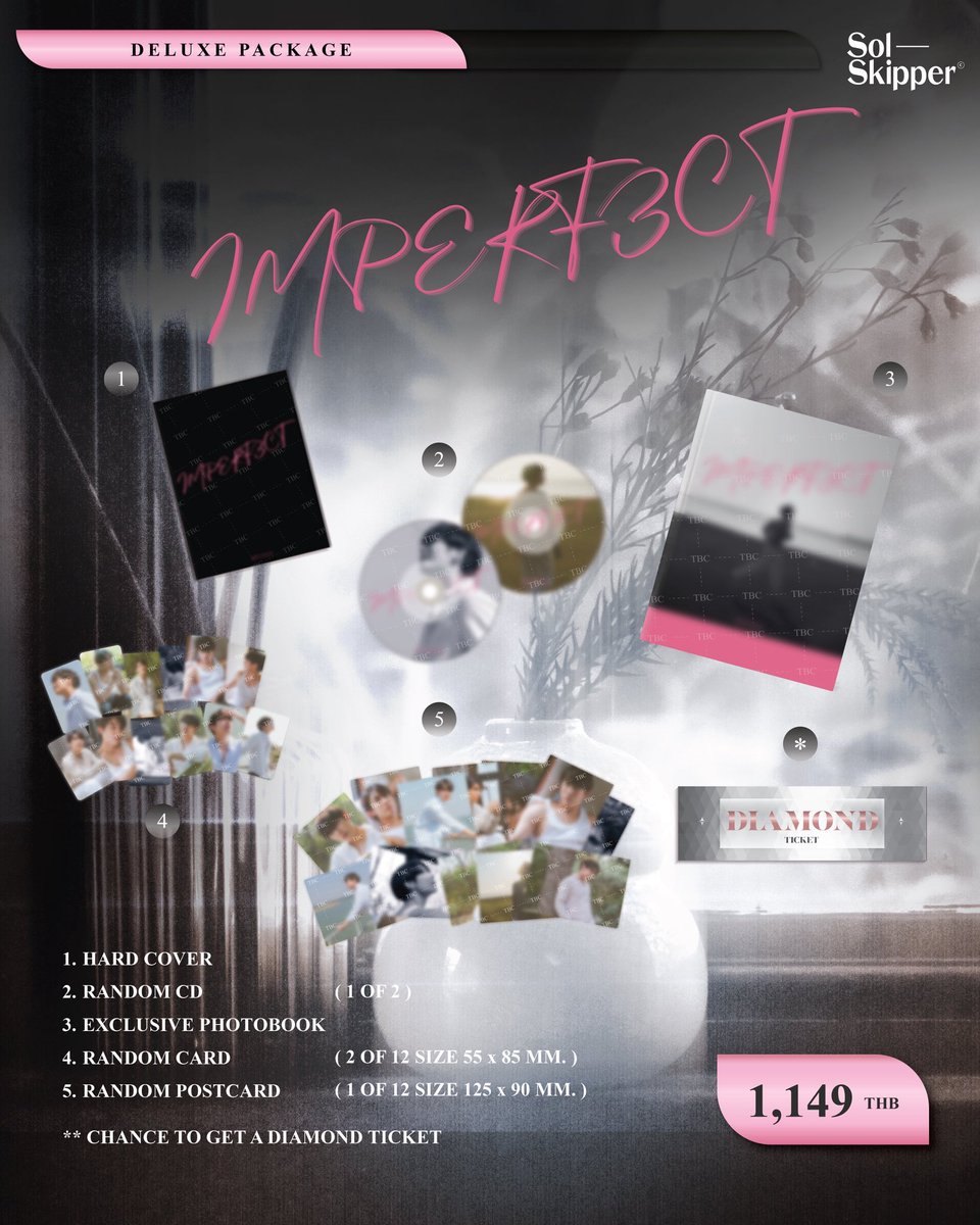 SolSkipperCo's tweet photo. 🚨 Final 9 Days to Pre-Order 
the IMPERFECT Album!

🛒Order now at https://t.co/kwLJ3UUi3r

@MSuppasit
#IMPERFECT 
#MewSuppasit
#SolSkipper https://t.co/ccJJPdzYS6