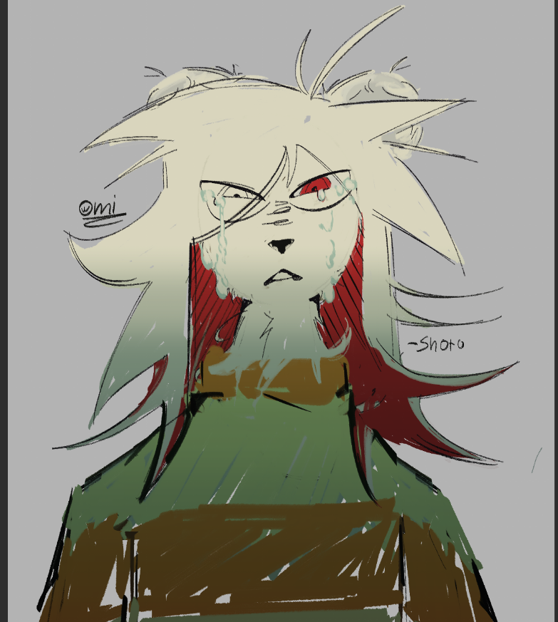 WomiiW's tweet photo. taking a small break on the oc ref, wanted to make a quick character https://t.co/RZcsjStfGO