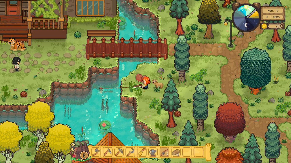 JirafitaBlue's tweet photo. 🐘 Ya tenemos disponible en Steam Pawsome Resort de @pixelpuffsgames 🦒

Un juego de gestionar nuestro propio hotel de animales a la vez que vivimos en un pueblecito y conocemos a sus aldeanos 🌱

Además sale con OFERTA DE LANZAMIENTO con un -20% (total: 9.80€)

Juegazo ✨️ https://t.co/8YJqPCYbA8