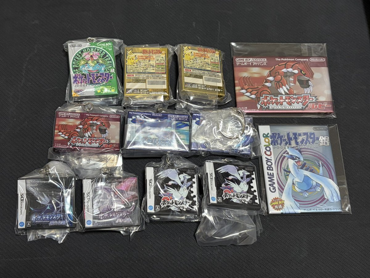poke3300's tweet photo. ポケモンキーホルダーコレクションの開封結果😴1番欲しかった銀のキーホルダー出ず...🥲マグネットもっと買えばよかったなあ😣 https://t.co/xgqdGppTuk
