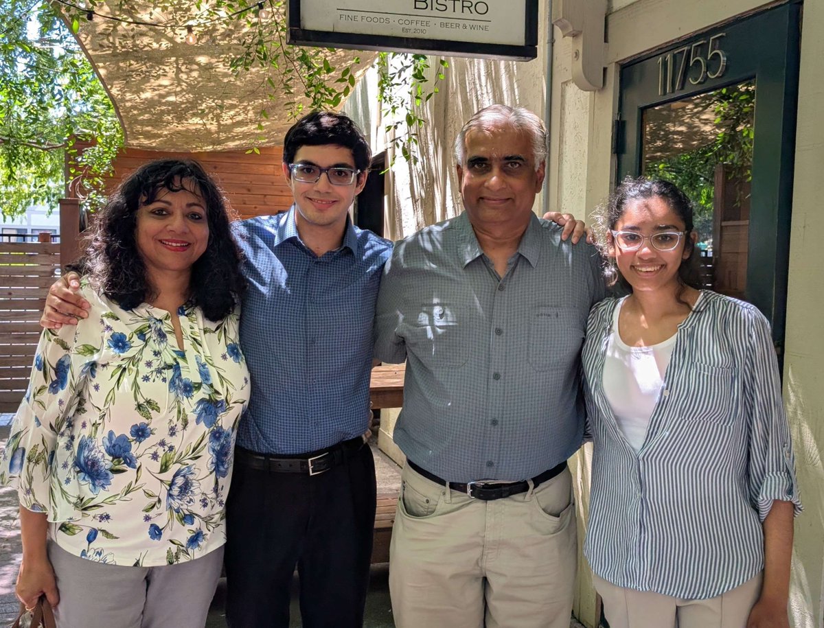 iScienceLuvr's tweet photo. Celebrated 24th Father's Day with my incredible dad @Cornellian1988 

My dad is one of the smartest, wisest, kindest and funniest people I know. He works hard every single day to support our family which allowed me and my sister @sopranotiara to pursue our dreams, and I have learned so much from him.

He has taught us many important life skills, such as recently teaching us driving (we successfully got our driver's license last week!)

I am so grateful to have the best father in my life.