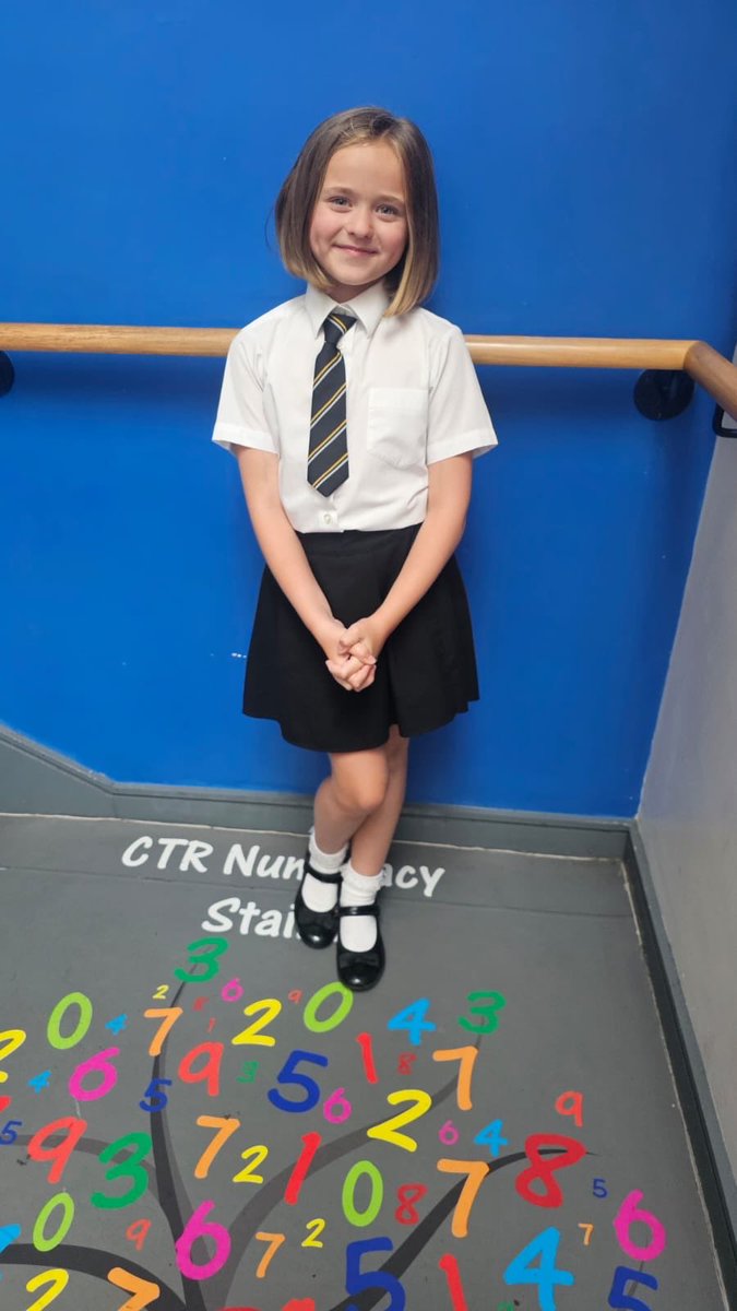 ctrps1's tweet photo. 💇‍♀️💖 A huge well done to Mia for her amazing act of kindness in having her hair cut to donate to the Princess Trust. 

What a thoughtful and selfless thing to do to help others. We are so proud of your generosity and courage, Mia—you are a true superstar! 🌟👏 

#KindnessCounts https://t.co/XaA3K4A0VP