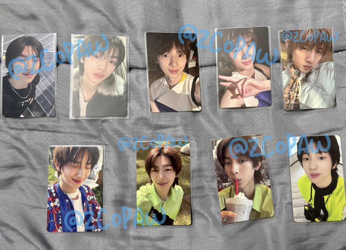 zcopaw's tweet photo. wts พร้อมส่ง 
การ์ด จูฮุน

⭐️ ใบละ 100 300 200 200 180
                     270 200 100
       ( ราคาเรียงตามการ์ด )

ค่าส่ง ems 50 สนใจเพิ่มเติม dm ka 💌
 #ตลาดนัดcortis https://t.co/bJQ2PL4xET