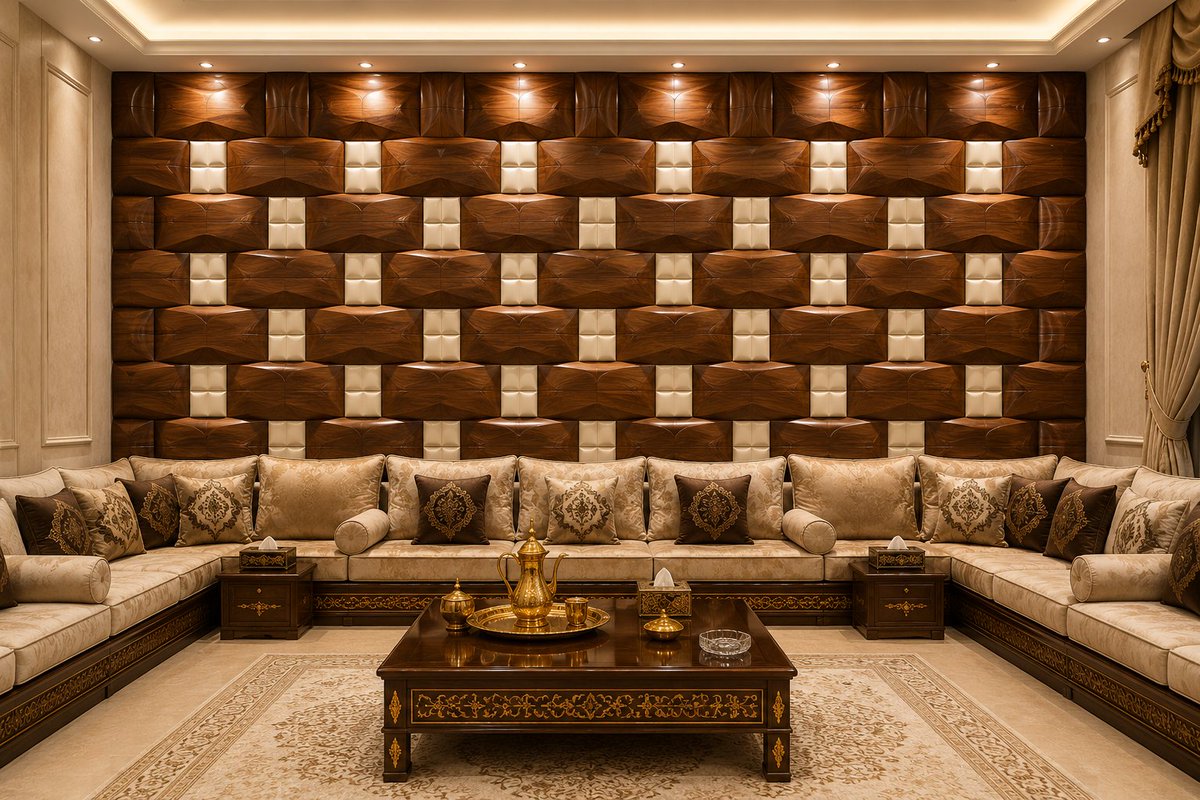 MOWAFAQSAS's tweet photo. From our own fabrication
Our handmade 3D tiles are not merely decorative; they serve as sculptural wall elements that enhance any environment. These tiles introduce depth, light, and shadow, adding a unique artistic character to every space. https://t.co/bAGjgeLVT5