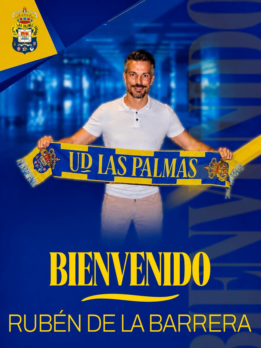 UDLP_Oficial's tweet photo. 🆕 ¡Rubén de la Barrera, nuevo entrenador de la UD Las Palmas!

🔸 https://t.co/o72vfjOkga
¡Bienvenido, Rubén!

#LaUniónHaceLasPalmas #SeremosMásUnión https://t.co/lgk3jXHKB7