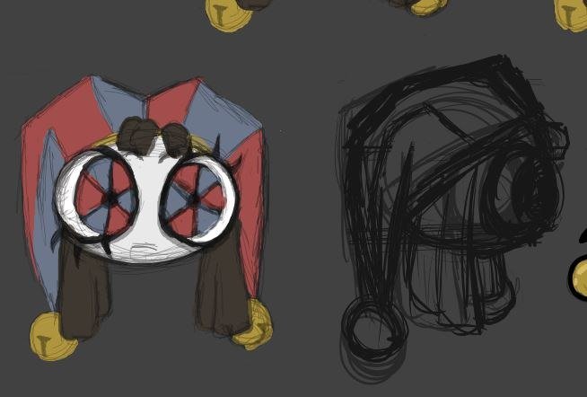 MrChupak's tweet photo. I JUST started to draw it. WHY DID IT END SO DAMN QUICKLY??
 I WONT BE ABLE TO FINISH IT BEFORE THE HYPE ENDS😭😭😭

#pomni https://t.co/6yzWO6BUGK