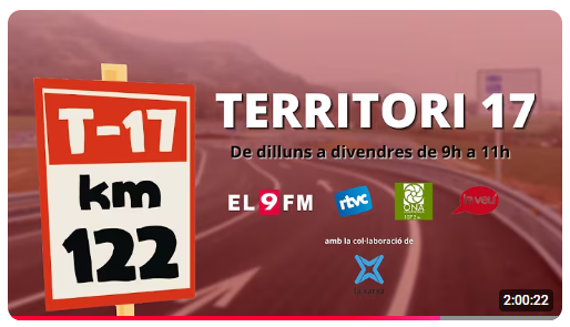 nilaloes's tweet photo. Territori 17 | Dilluns, 22 de juny de 2026 https://t.co/eIdFPxa9OQ via @YouTube
Entrevista a partir de l’1h 37’
Enllaç al Verkami https://t.co/fUQYqIr4Nt
Queden 9 dies i descomptant!
#salutmental https://t.co/i9MnvD7k0z