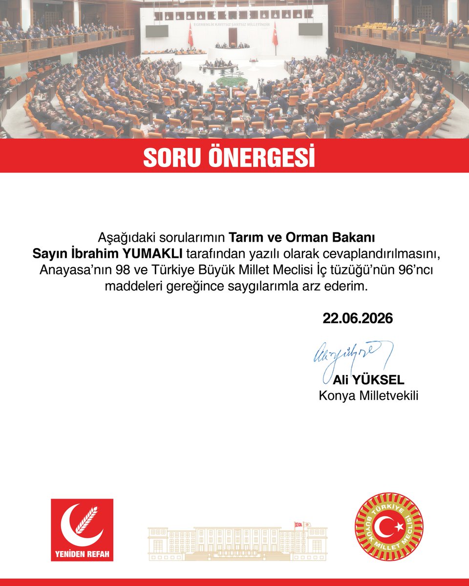 rprefahpartisi's tweet photo. Sahipsiz köpek saldırılarındaki artış, vatandaşların can güvenliğini tehdit eden ciddi bir soruna dönüşmüşken, iktidarın ve ilgili kurumların sorunun çözümünde yetersiz kaldığı görülmektedir. Çocukların parklarda, vatandaşların sokaklarda güvenle dolaşamadığı bir ortam oluşmasına rağmen, sahipsiz hayvanların toplanması ve rehabilitasyonu konusunda etkili adımlar atılmamıştır. Bu tablo, yalnızca yerel yönetimlerin değil, merkezi idarenin de koordinasyon ve denetim görevini yerine getiremediğini ortaya koymaktadır. Konu ile ilgili yazılı soru önergemiz, Konya Milletvekilimiz Ali Yüksel tarafından TBMM’ye sunulmuştur.