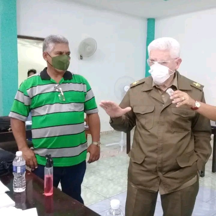 Dics_Contre1234's tweet photo. Cómo homenaje a la partida física a la eternidad en horas de ayer Domingo 21 de junio del 2026 del Comandante de la Revolución Ramiro Valdés Menéndez, compartiremos unas imágenes recordando su figura y legado imborrable a su paso por nuestro territorio de #Contramaestre. https://t.co/w8EbJ0pUZW
