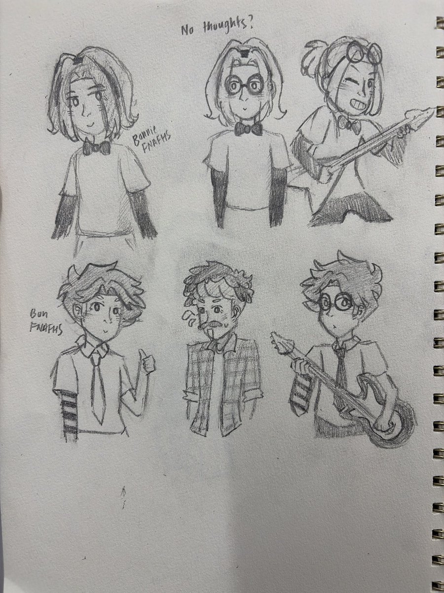 popsiqiu's tweet photo. bxb fnafhs doodles ... i wanna draw them more... i do them way more justice with traditional art hsjshsjs https://t.co/a5S5B9vZOn