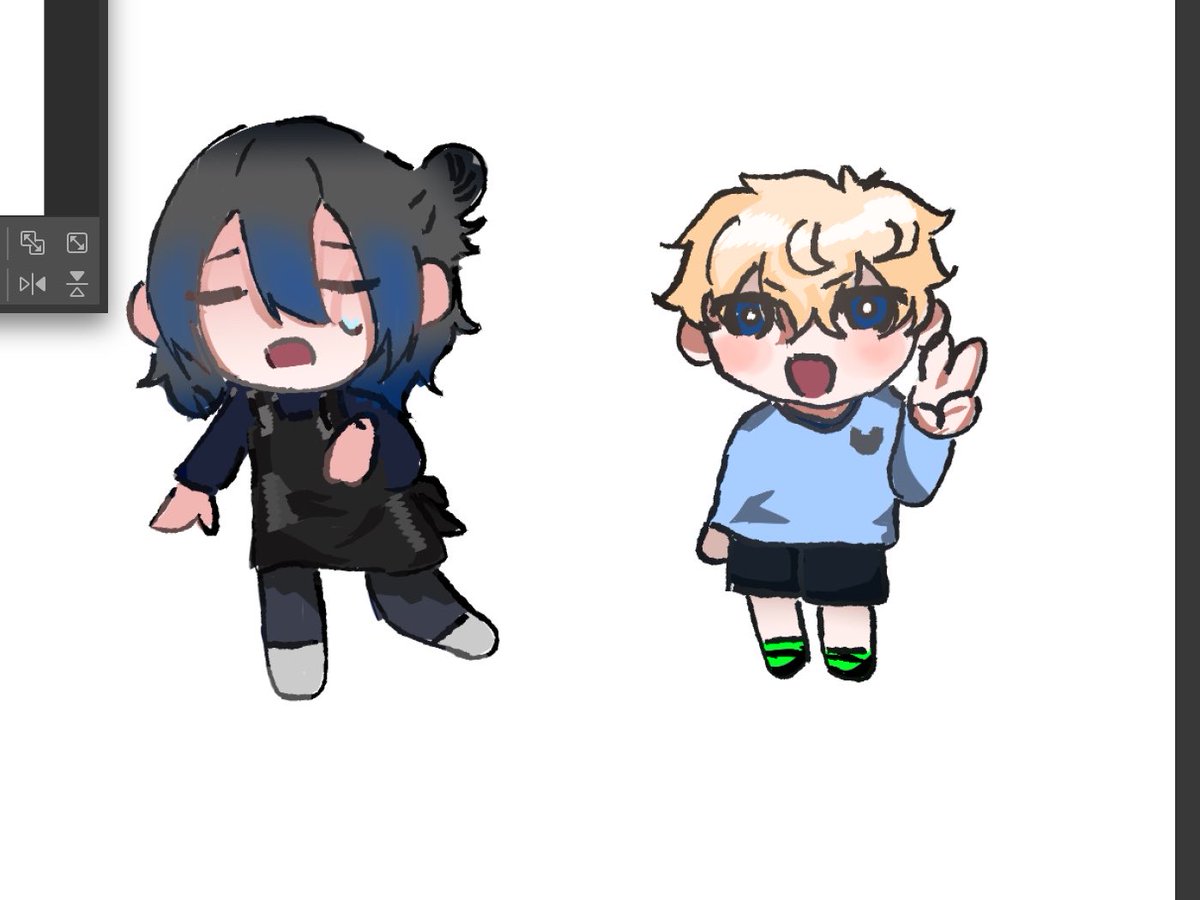 em_suw's tweet photo. OC
#OC  #創作  #創作カプ  #ショタおに https://t.co/Pr4t2zM0sO