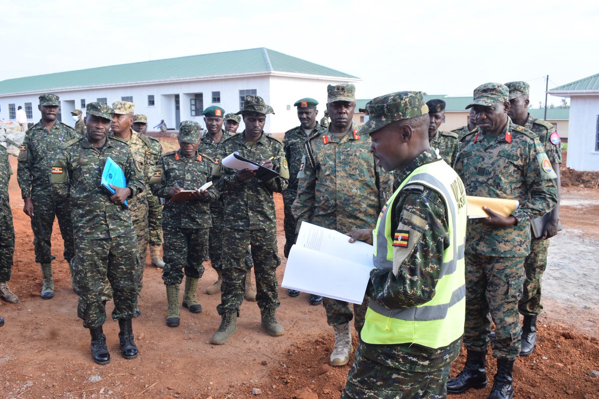blitz_one3164's tweet photo. Deputy Commander Land Force inspects UPDF infrastructure projects in Masindi &amp; Kakiri. https://t.co/BLqJhlZiod