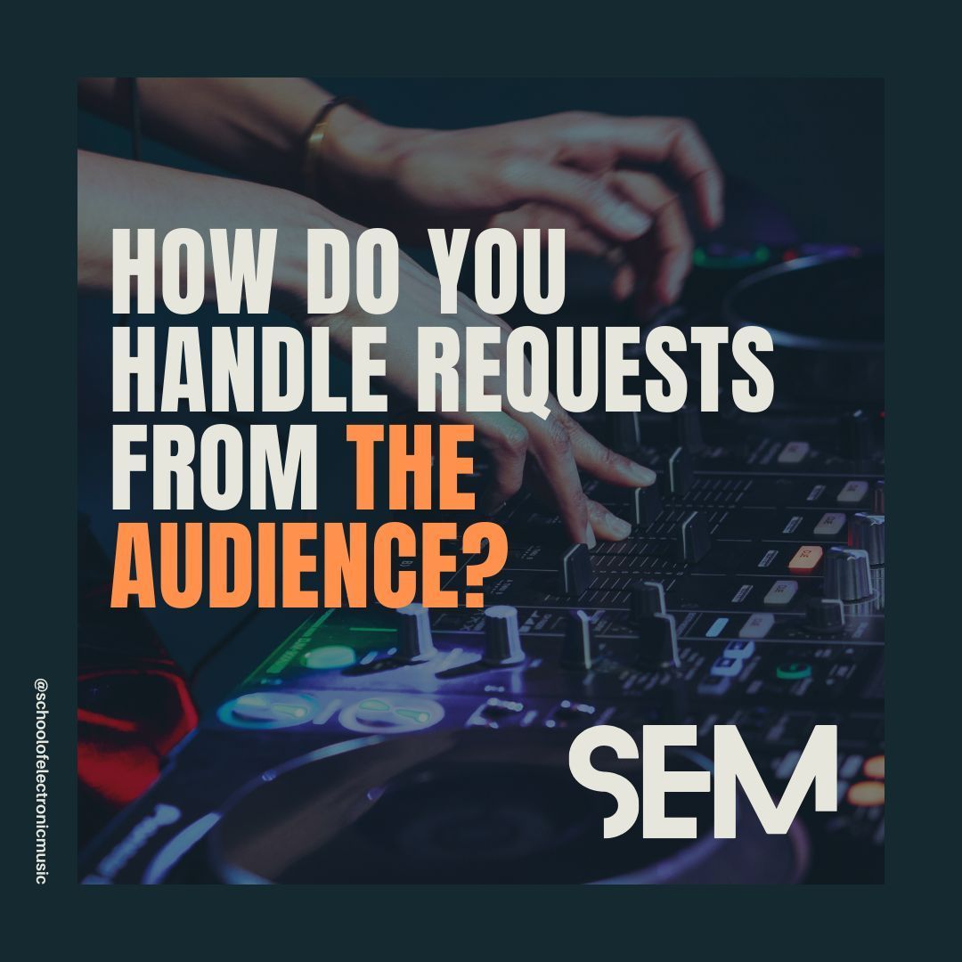 semmanchester's tweet photo. 🎧 How do you handle requests from the audience? Share your approach to keeping the crowd happy while staying true to your set! #DJLife #AudienceRequests #DJTips #MusicProduction https://t.co/7ZGytvcbYi