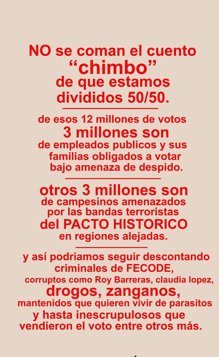 Jhonnyuna's tweet photo. @petrogustavo https://t.co/5ofBPHsPfG