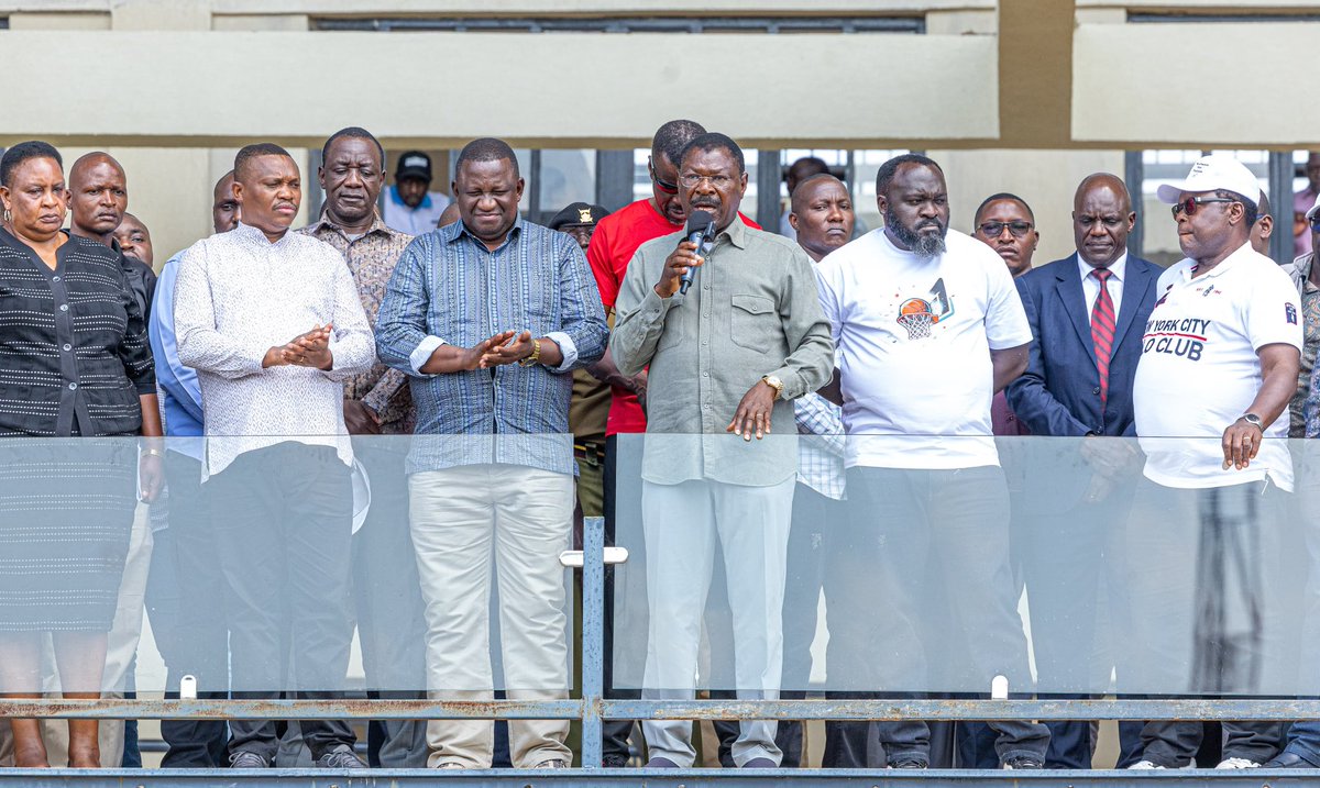 HonWetangula's tweet photo. This afternoon, alongside Cabinet Secretary for Youth Affairs, Creative Economy and Sports Hon. Salim Mvurya, Bungoma Governor Ken Lusaka, Webuye West Hon. Dan Wanyama, Bungoma Senator Wafula Wakoli and his nominated counterpart Consolata Wakwabubi, MP John Makali, we reviewed the stalled rehabilitation of Masinde Muliro Kanduyi Stadium.

I sought clarity on the works done, pending tasks, timelines and completion plans. I am pleased the Ministry has committed to completing the stadium by October.

The facelift will also include basketball, volleyball, netball and handball courts, alongside a public swimming pool, to help nurture diverse talents.

With 2027 Africa Cup of Nations approaching, the planned upgrade to international standards could position the stadium to host regional and international matches.