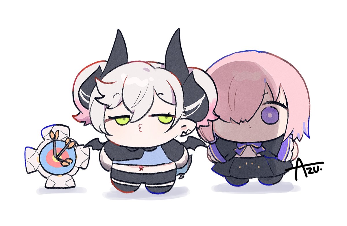 マシュ・キリエライト(Fate) 「」|あず子のイラスト