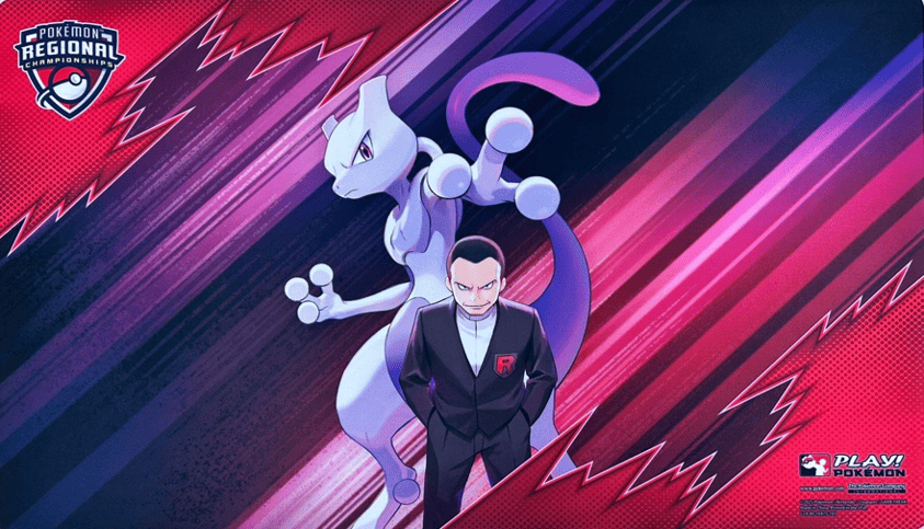ポケモンカード サプライ販売情報 サカキ＆ミュウツー プレイマット