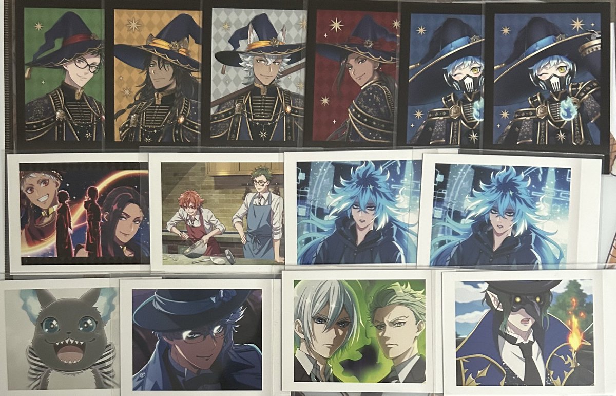 goods_kst's tweet photo. 【交換】ツイステ　ウエハース　ぱしゃこれ　アニメイト　特典

譲）画像1〜4枚目

求）同異種デュース＞ジェイド

画像3枚目のフロイドは初期傷がございます。
郵送での交換希望です。
物によりお断りさせて頂く場合もございます。
初めましての方は固定ポストをご確認お願い致します。

→続きます。 https://t.co/yDH85Mrs0F