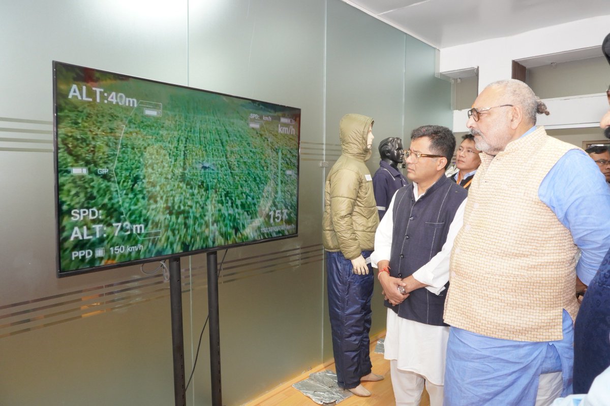 PmargheritaBJP's tweet photo. Joined Hon’ble Union Minister of Textiles Shri @girirajsinghbjp Ji at the 52nd Foundation Day celebrations of NITRA, an institution that has played a significant role in advancing textile research, innovation, testing and skill development in India for over five decades.

Over the years, NITRA has emerged as a leading centre of excellence, contributing to the growth of technical textiles, new-age fibres and industry-led innovation, while strengthening the competitiveness of India's textile sector both domestically and globally.

Under the transformative leadership of Hon’ble PM Shri @narendramodi Ji and the guidance of Shri @girirajsinghbjp Ji, India's textile sector is witnessing unprecedented momentum through a strong focus on innovation, sustainability, value addition and technological advancement, furthering our journey towards a globally competitive textile ecosystem and the vision of Viksit Bharat 2047.

@PMOIndia @TexMinIndia