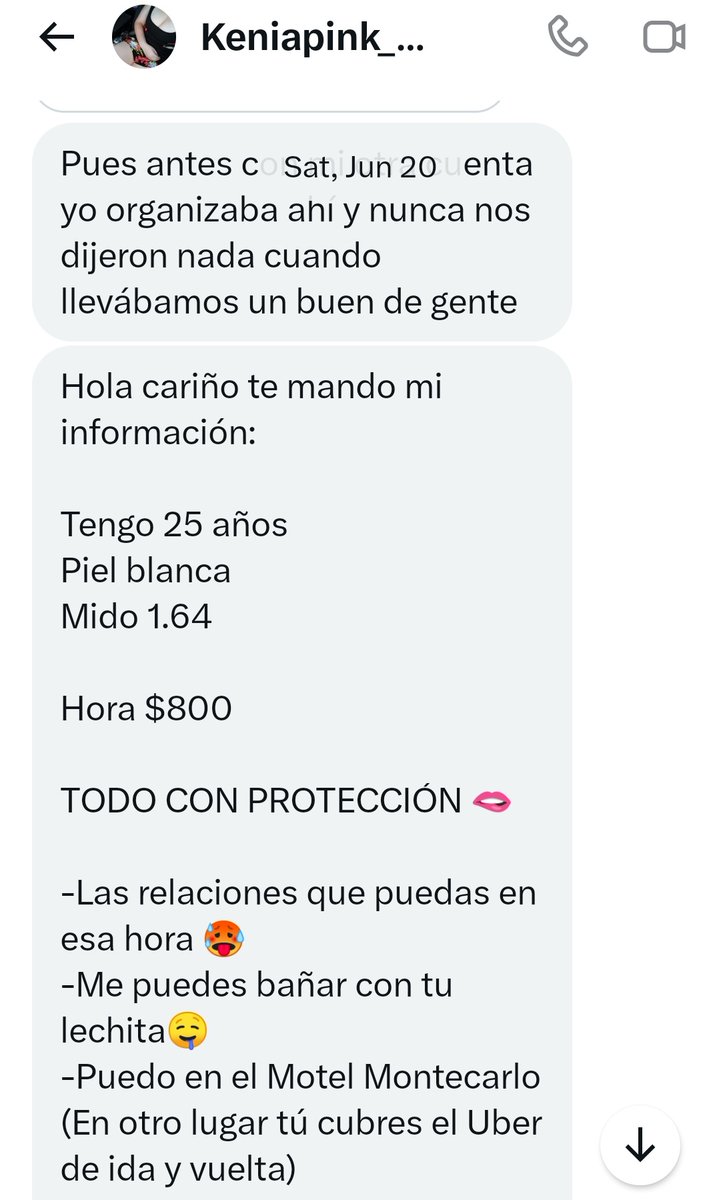 ALEXAND40548436's tweet photo. @KeniapinkPuebla Ami no me esperabas  tu publicaste a tus seguidores o gente q querías llevar pero como te dedicas a cobrar y esose le llama prostitución y te escudas enun ambiente sw cuando tu no eres xq cobras q pasaría q metieras 2personas no hubieras dicho nada pero no tuviste por que cobras https://t.co/liM2esI7Li