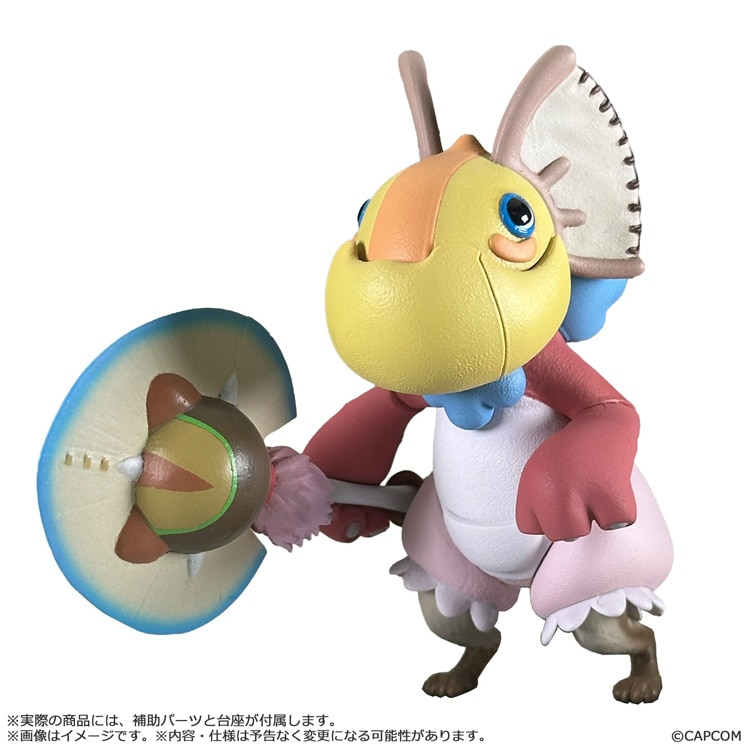 denfaminicogame's tweet photo. 『モンハンワイルズ』“イャンクック”装備の「オトモアイルー」がフィギュアになって登場、本日より予約開始へ
https://t.co/2QVNE7Ck6N

“アルシュベルド”や“ププロポル”などの装備を着たオトモアイルーが全4種ラインナップ。忠実に再現された姿が頼もしいのにかわいい https://t.co/ELNuPIbGIB